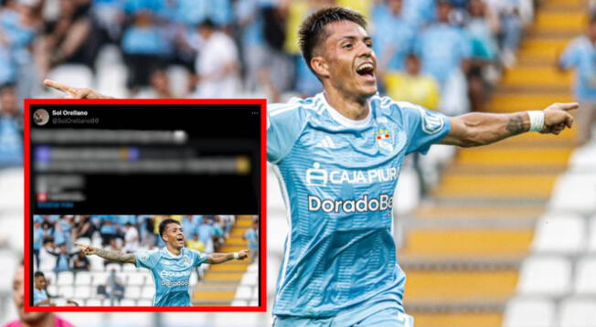 Santiago González anota gol para Cristal y su novia lo celebra en redes sociales