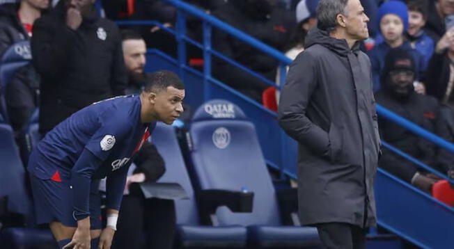 Luis Enrique se refirió a Kylian Mbappé tras empate ante Reims por Ligue 1