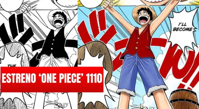 'One Piece' episodio 1110: estreno del nuevo capítulo del manga