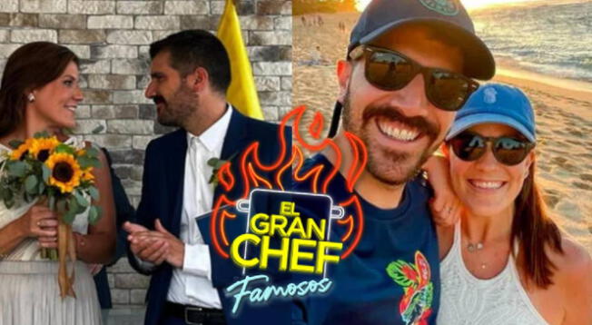 José Peláez, conductor de 'El Gran Chef' revela que se casó con románticas fotos