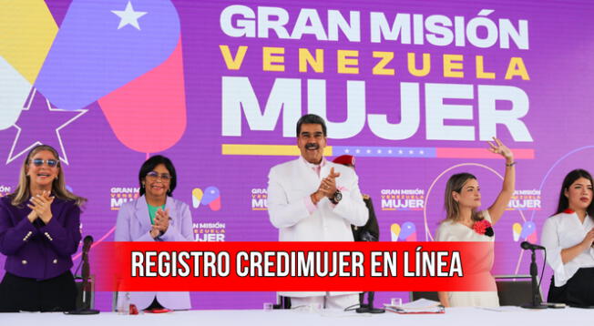 Registro en línea vía Patria para el programa Credimujer en Venezuela en simples pasos.