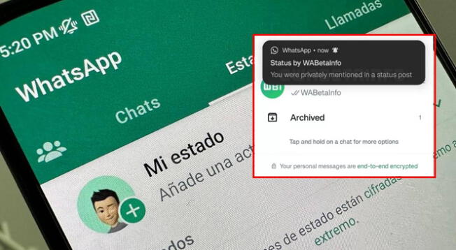 WhatsApp: revisa AQUÍ cómo activar la opción de etiquetar en estados