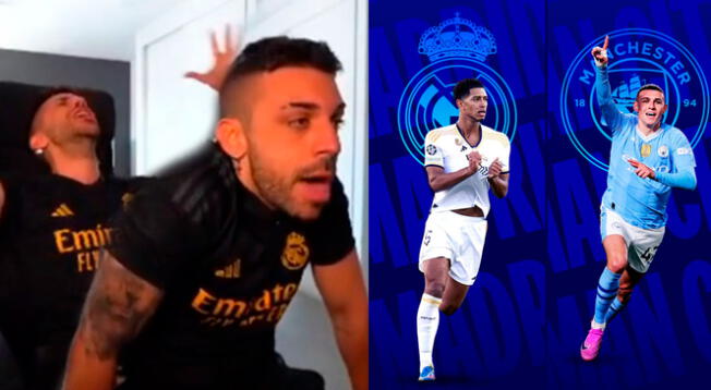 DJ Mario y su reacción tras ver al Real Madrid vs Manchester City en Champions League.