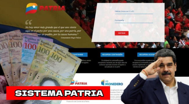 Cómo hacer para cobrar Bonos en Sistema Patria en Venezuela