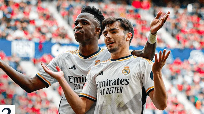 Vinicius y Brahim son dos de los jugadores más destacados del Real Madrid. Foto: Real Madrid