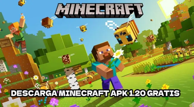 Descarga GRATIS Minecraft APK 1.20 para Android y PC.