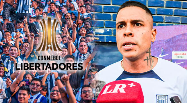 Ángelo Campos se refirió sobre la Copa Libertadores