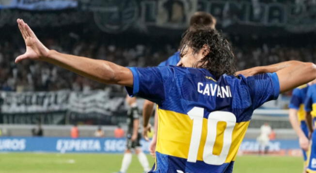 Edinson Cavani marcó un doblete por la Copa Argentina 2024