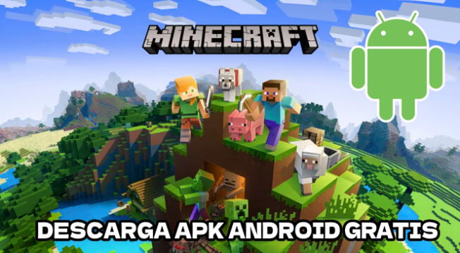Descargar Minecraft 1.20 APK gratis para smartphones android.