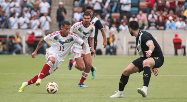 Venezuela y Guatemala empataron sin goles en amistoso internacional.