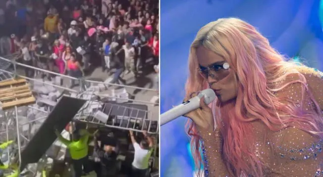 Fans de Karol G generan desorden en concierto en Venezuela