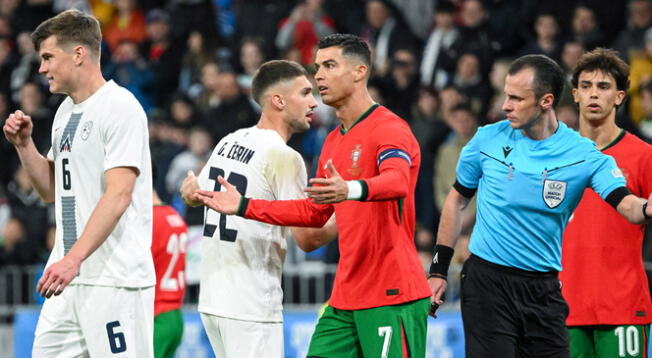 Portugal vs. Eslovenia se miden en amistoso.