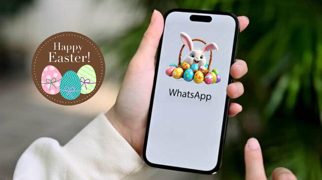 ¿Cómo obtener el modo Pascua en la app de WhatsApp?