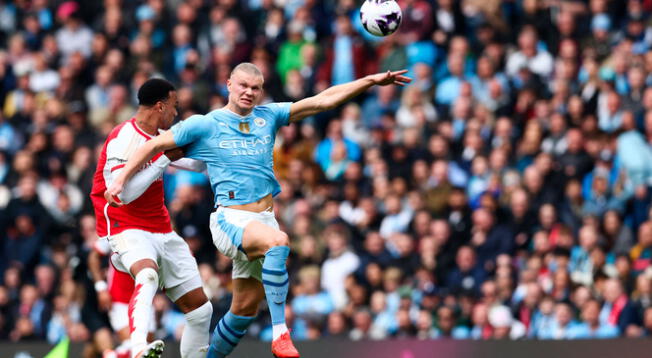 Manchester City empató 0-0 con el Arsenal en partido clave por el título de la Premier League