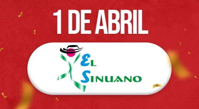 Revisa los números ganadores del Sinuano Día y Noche del 1 de abril.