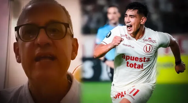 Periodista ecuatoriano molesto tras derrota de LDU ante Universitario.