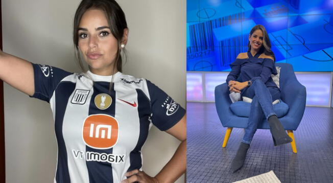 Milena Merino expuso su hinchaje por Alianza Lima