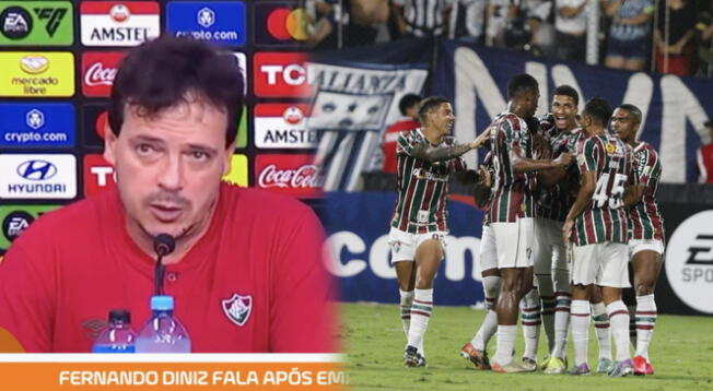 Fernando Diniz habló sobre el debut de Fluminense ante Alianza Lima por Copa Libertadores 2024