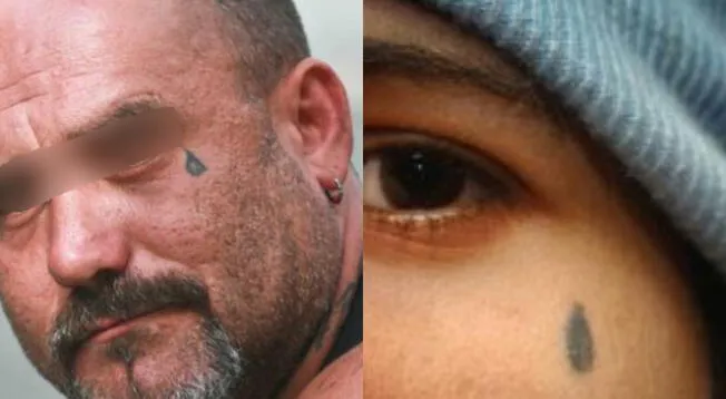 ¿Cuál es el significado de los tatuajes de lágrimas en el rostro?
