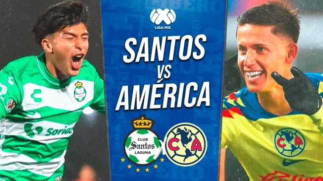 Santos Laguna y América juegan este sábado por el Clausura MX 2024.