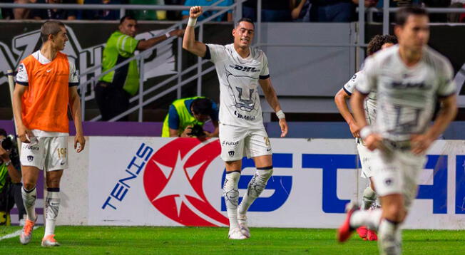 Rogelio Funes Mori anotó el segundo gol de Pumas ante Mazatlán