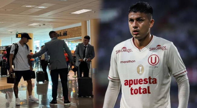 Jairo Concha y su reacción tras encontrarse con excompañeros de Alianza Lima en el aeropuerto Jorge Chávez