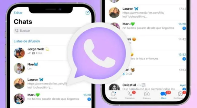 WhatsApp estilo iPhone cuenta con herramientas sumamente avanzadas.