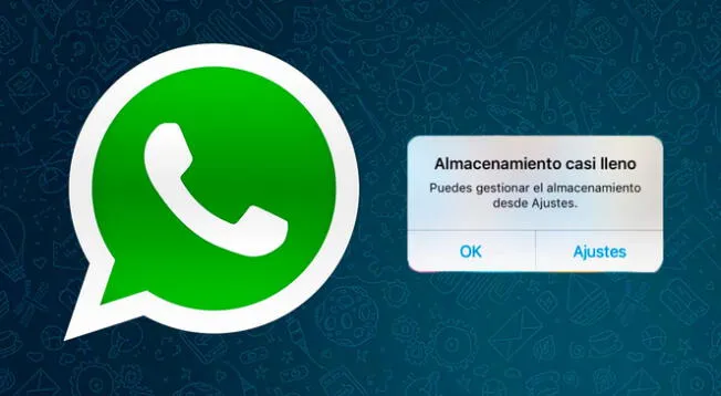 Si te quedaste sinalmacenamiento en smartphone Android, podrás utilizar este truco en WhatsApp.
