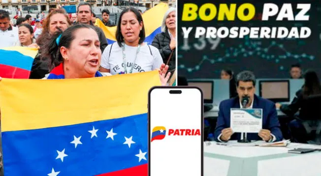 Revisa cómo cobrar el Bono Paz y Prosperidad en Venezuela a través del Sistema Patria.