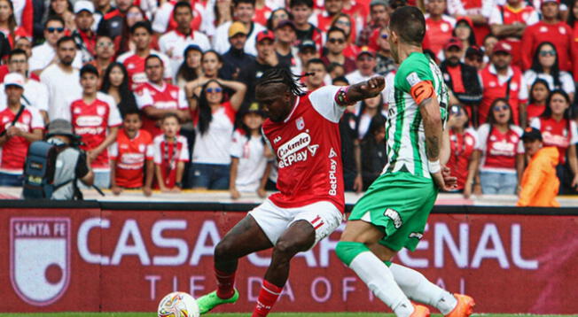 Independiente Santa Fe y Atlético Nacional empataron sin goles.