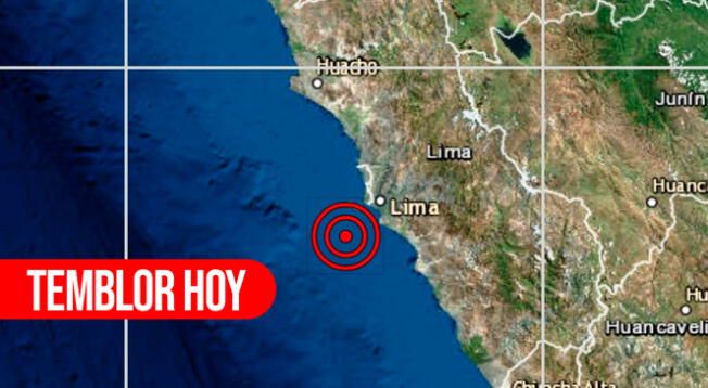 Se registró un leve sismo de 4.8 de magnitud.