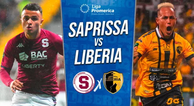 Saprissa vs. Liberia chocan por la Liga Promerica.