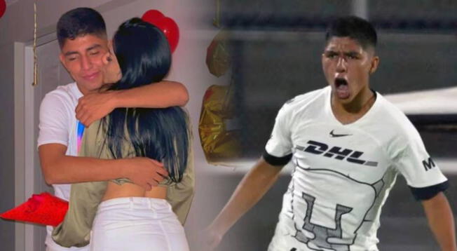Piero Quispe recibió un emotivo mensaje de su novia tras anotar su primer gol.