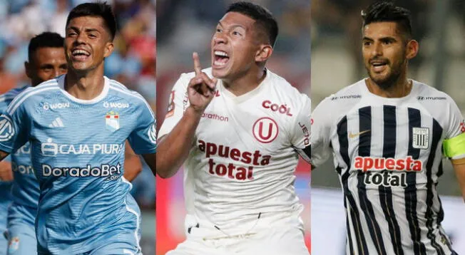 Sporting Cristal lidera la tabla de posiciones seguido por Universitario y Alianza Lima.