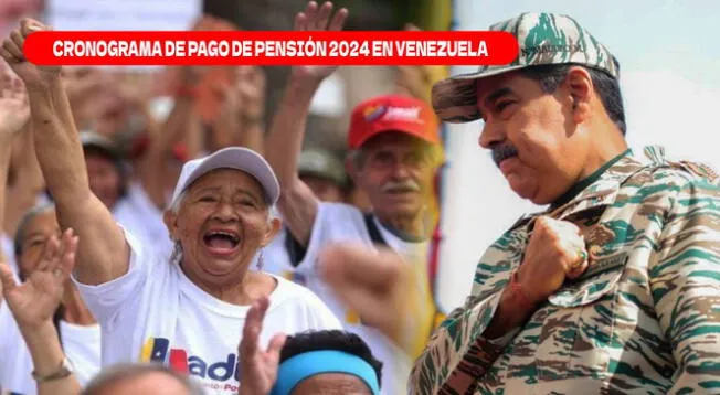 Diversos ciudadanos acceden a las pensiones que entrega Maduro en Venezuela.