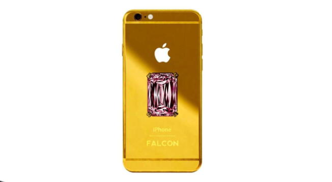 Falcon Supernova iPhone 6 Pink Diamond  es el iphone más caro del mundo y estas son sus características.
