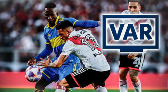 Cambio de árbitro VAR para el River Plate vs Boca Juniors.