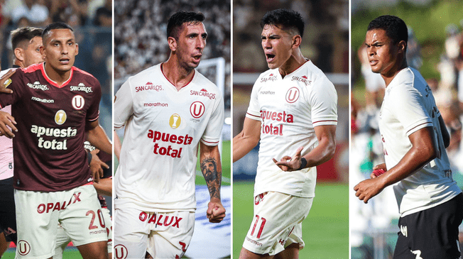 11 jugadores marcaron con Universitario esta temporada. Foto: Composición Líbero/Universitario