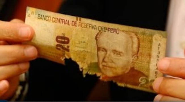 Conoce en qué entidades financieras puedes solicitar el cambio del un billete deteriorado.