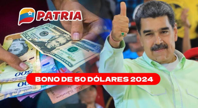 El Bono de 50 dólares comenzó a pagarse vía el Sistema Patria.