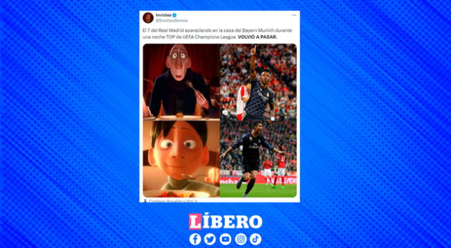 Los simpatizantes del cuadro 'merengue' celebraron el gol de Vinícius. Los simpatizantes del cuadro 'merengue' celebraron el gol de Vinícius.