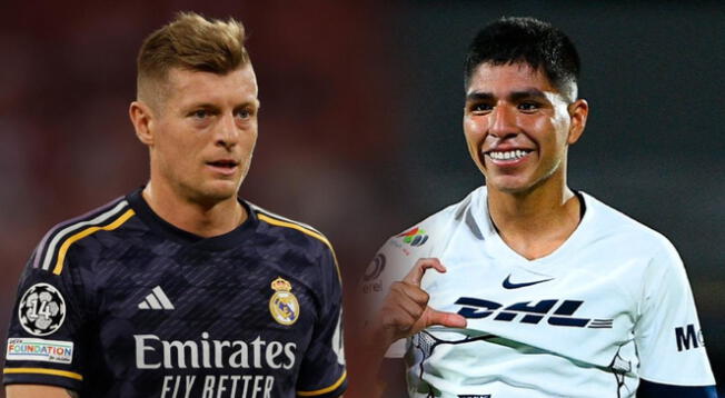 Hinchas de Pumas compararon a Kroos con Quispe