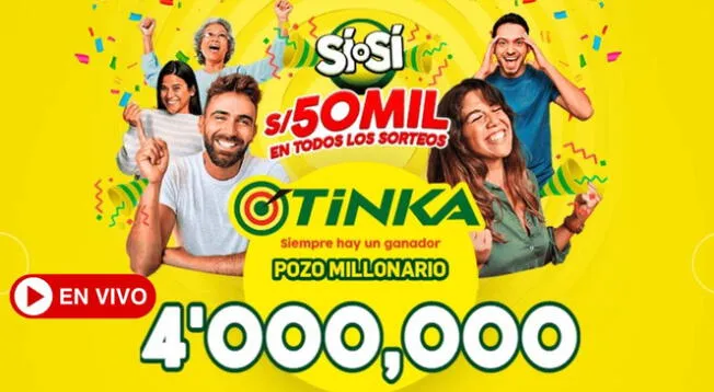 Verifica la jugada ganadora de La Tinka del 1 de mayo.