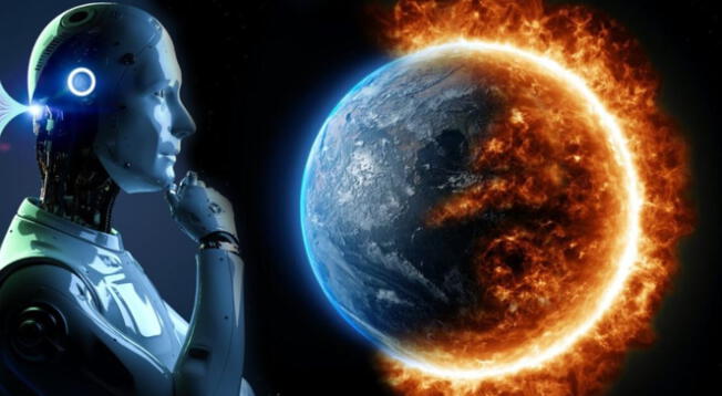 La Intaligencia Artificial se basó en estudios científicos para predecir lo que sucederá en el fin del planeta Tierra y los humanos.