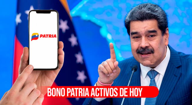 Revisa cuáles son los Bonos Patria que están ACTIVOS hoy, viernes 3 de marzo, a través del Sistema Patria en Venezuela.