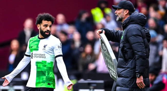 Jürgen Klopp reveló como quedó el tema con Mohamed Salah tras su pelea.