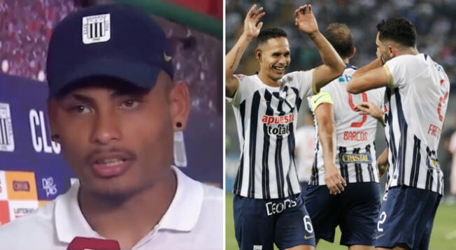 Jeriel de Santis contó que admira a Hernán Barcos tras victoria de Alianza Lima ante UTC