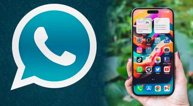 WhatsApp estilo iPhone V9.27 APK.