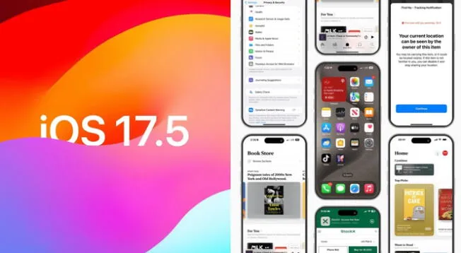 Conoce todas las novedades que traerá la nueva actualización de iOS 17.5 de Apple.