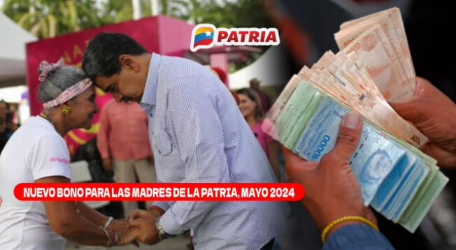 El Bono Día de las Madres en Venezuela se pagará en los próximos días vía Patria.